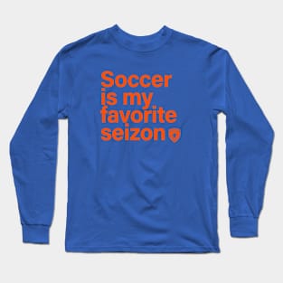 Dutch Soccer Seizon Long Sleeve T-Shirt